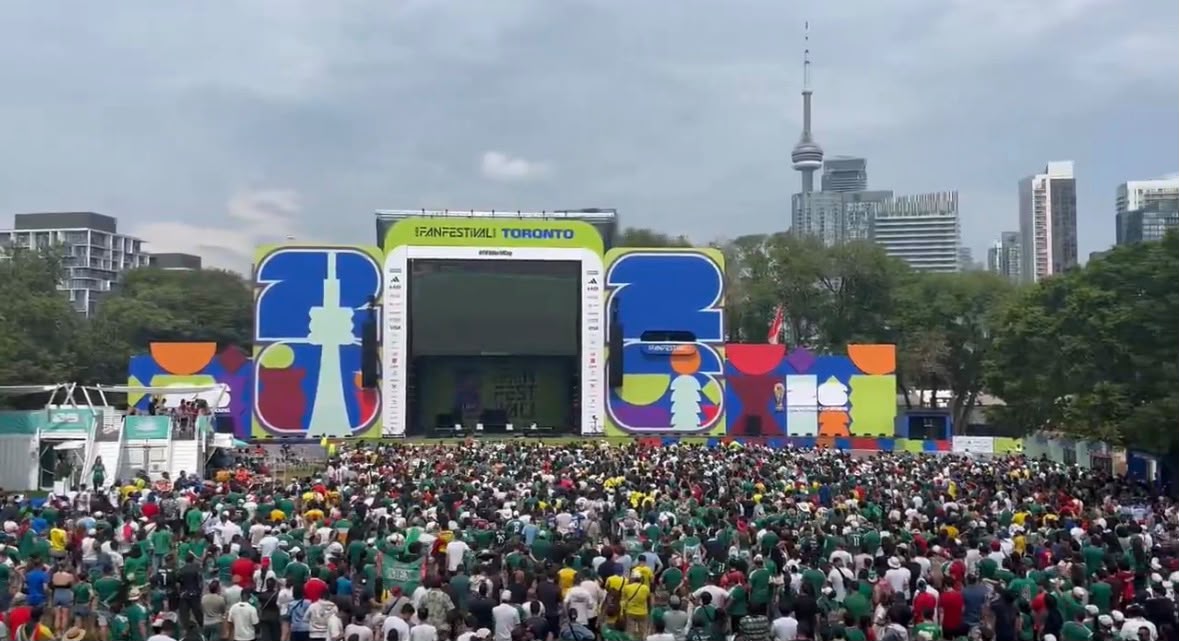 Evacuaron el Fan Fest de Toronto por riesgo de tor