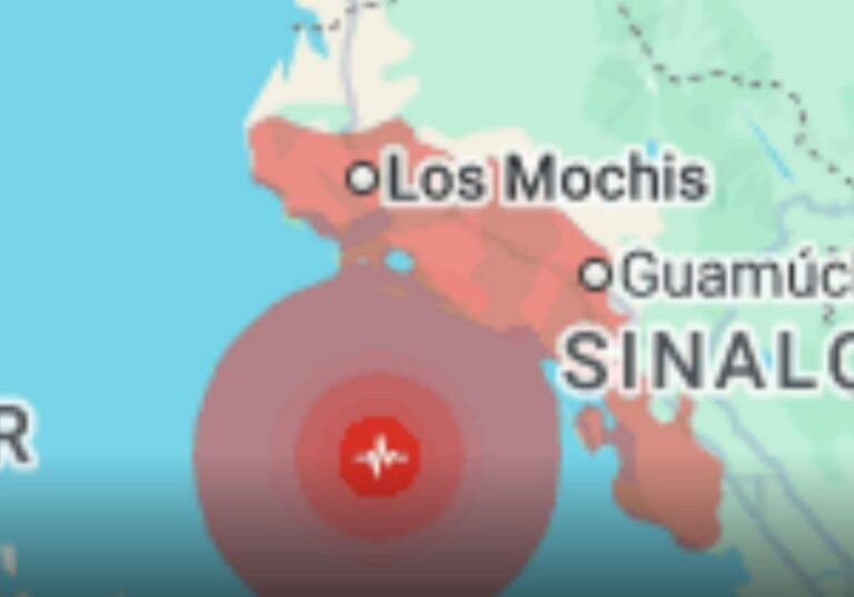 México fue golpeado por un sismo de 6.0 en Sinaloa
