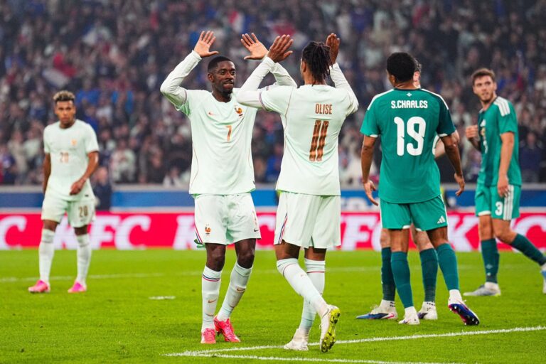 Francia se recuperó antes del Mundial con un show de Olise