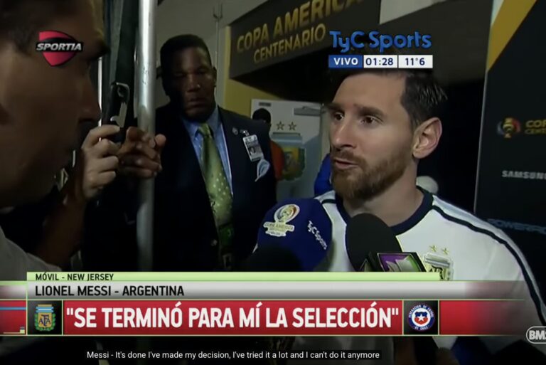 A 10 años del día en que Messi anunció su retiro de Argentina: después volvió y lo ganó todo