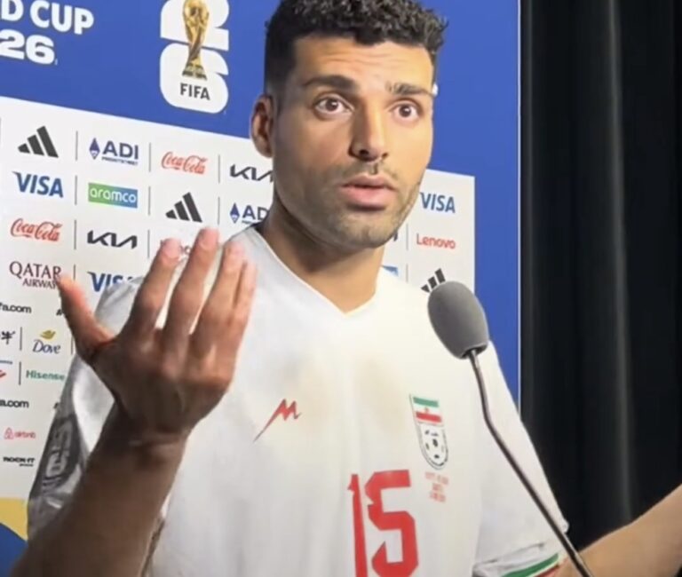 Taremi, capitán de Irán, explotó tras el 1-1 vs. Egipto: “Es un desastre de Mundial”