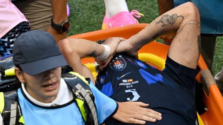 OTRO GOLPE PARA URUGUAY: Manuel Ugarte se rompió los ligamentos cruzados