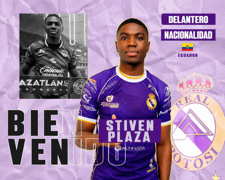 OFICIAL: Stiven Plaza ficha por el Real Potosí de Bolivia
