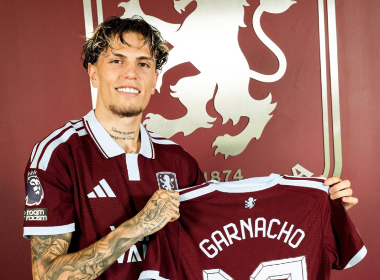 Alejandro Garnacho es nuevo refuerzo del Aston Villa