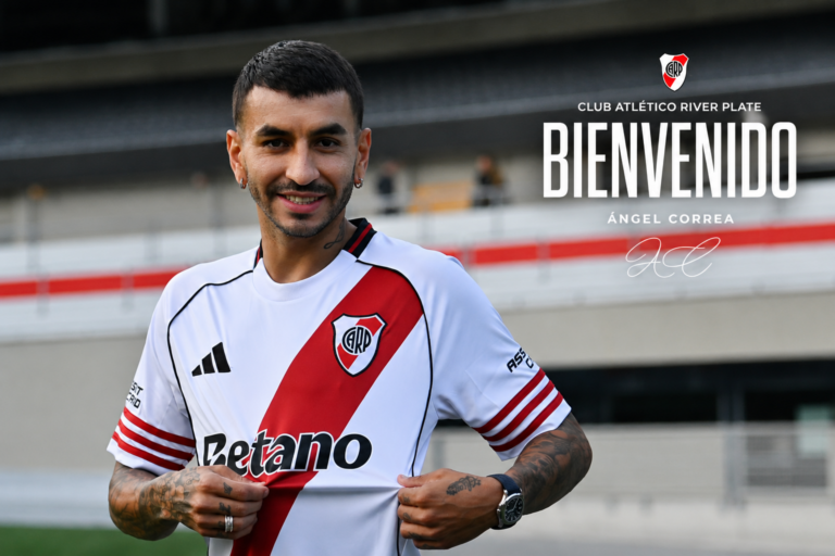 OFICIAL: Ángel Correa es nuevo refuerzo de River Plate