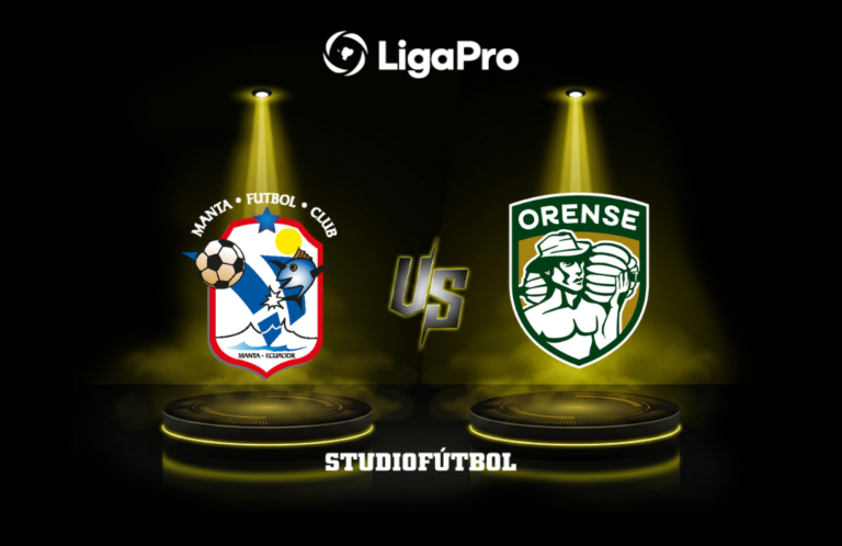 DATA PREVIA: Manta vs Orense por la LigaPro 2026