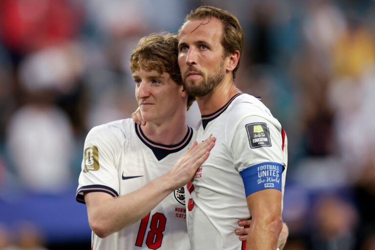 Harry Kane: “Intentamos aguantar el resultado y a este nivel eso no alcanza”