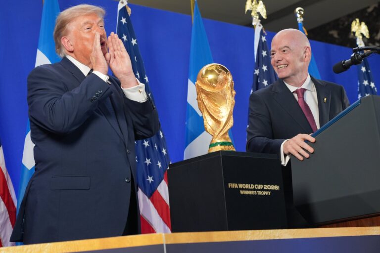 (VIDEO) Trump reafirma su deseo de un nuevo Mundial en Estados Unidos