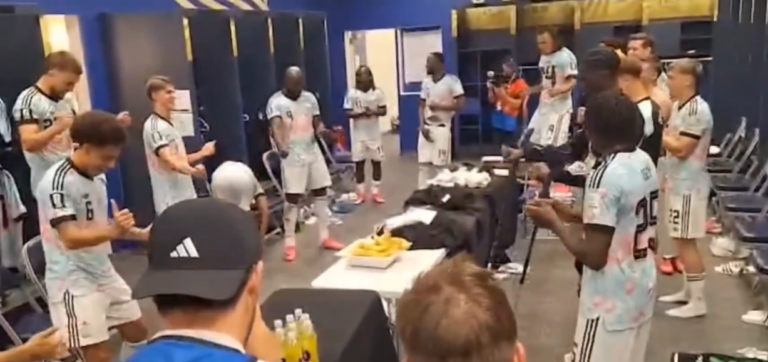 (VIDEO) Jugadores de Bélgica celebraron su clasificación al ritmo del ‘Trump Dance’