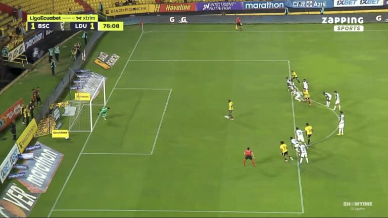 (VIDEO) El polémico penal y gol anulado en el BSC Vs. LDU