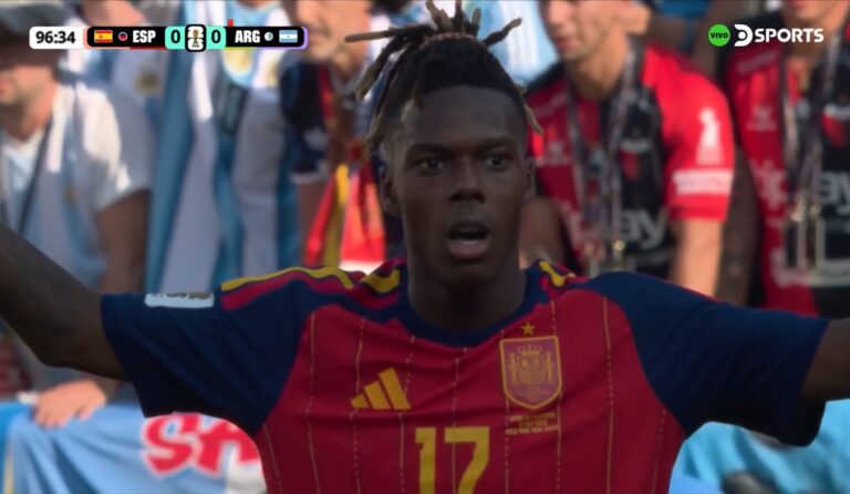 El gol anulado a España en el tiempo extra