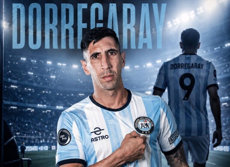 OFICIAL: Diego Dorregaray es nuevo refuerzo de Guayaquil City