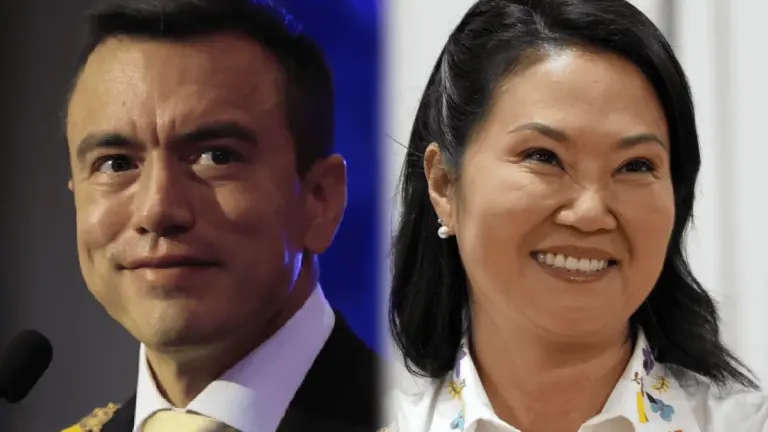 Daniel Noboa felicita a Keiko Fujimori por su victoria en las elecciones de Perú