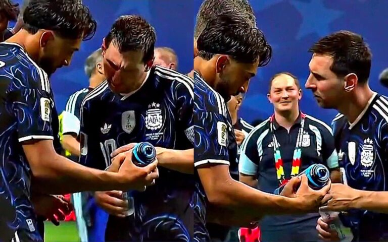 (VIDEO) Las anotaciones de Pickford para los penales terminaron en manos de Messi