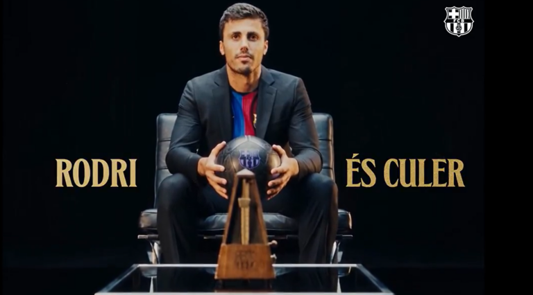 Noticia Banco Guayaquil | (VIDEO) ¡OFICIAL! Rodri es nuevo jugador del FC Barcelona