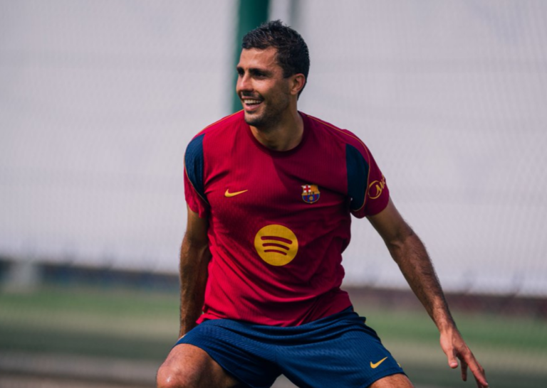 Rodri da un paso adelante y ya entrena con el grupo del FC Barcelona