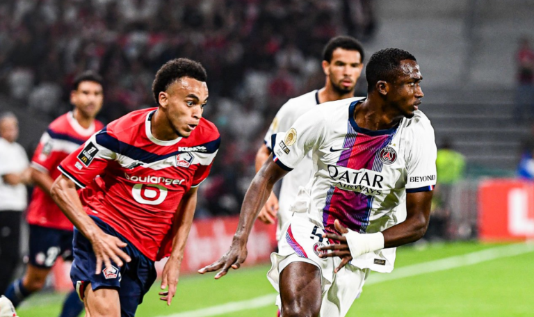 (VIDEO) SOBRE EL FINAL: PSG rescató un empate ante Lille con Pacho como titular