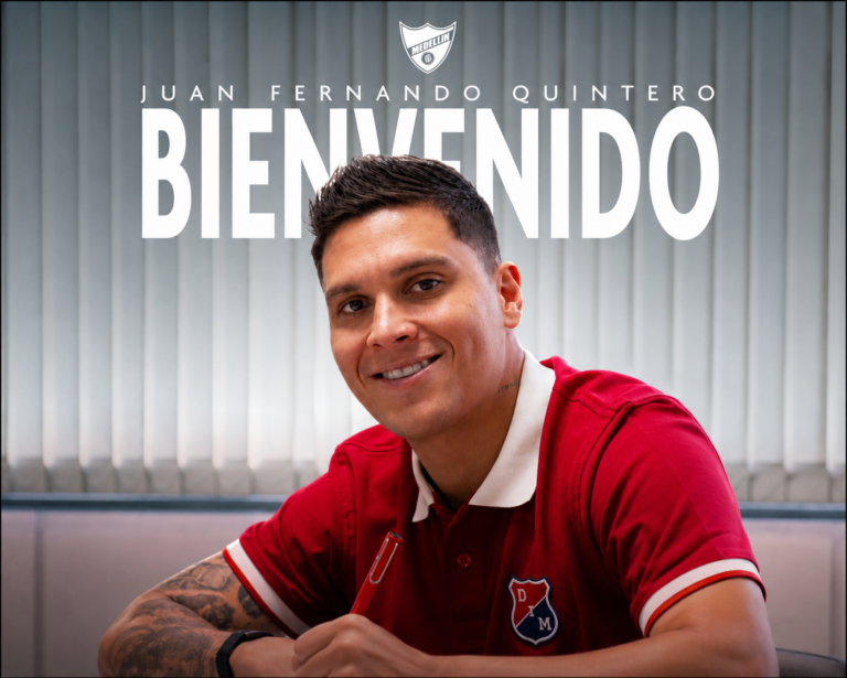 OFICIAL: Juan Fernando Quintero es nuevo refuerzo del DIM