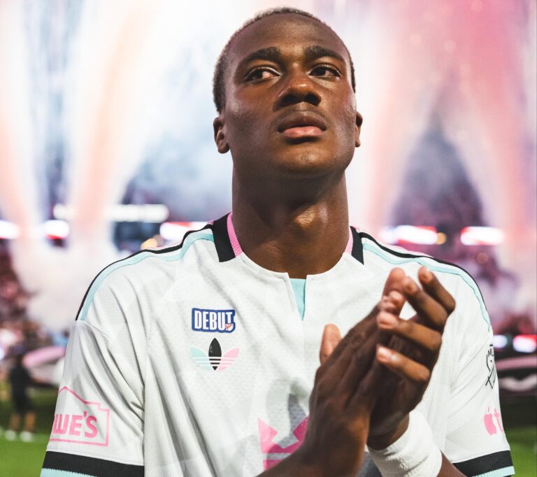 Fricio Caicedo tuvo su debut con el Inter Miami