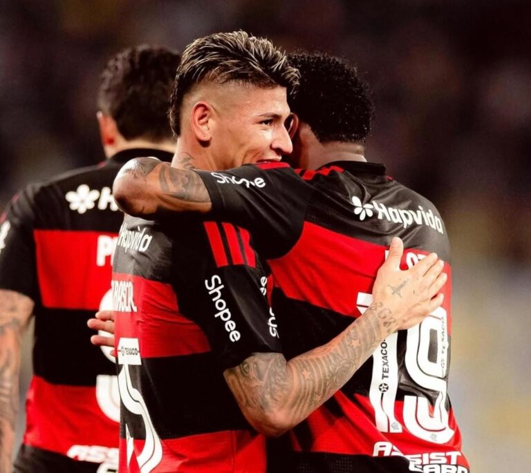 (VIDEO) Gonzalo Plata asiste en goleada de Flamengo