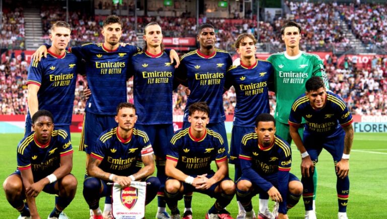 (VIDEO) Hincapié fue titular en la goleada del Arsenal ante el Girona