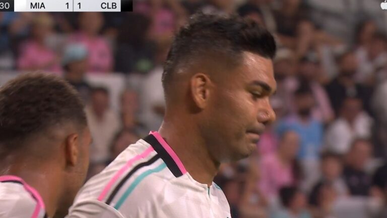 (VIDEO) INFORTUNIO: Autogol de Casemiro con el Inter Miami