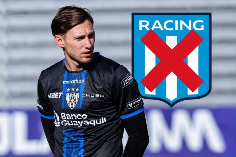 SE QUEDA EN ECUADOR: IDV rechazó oferta de Racing por Mateo Carabajal