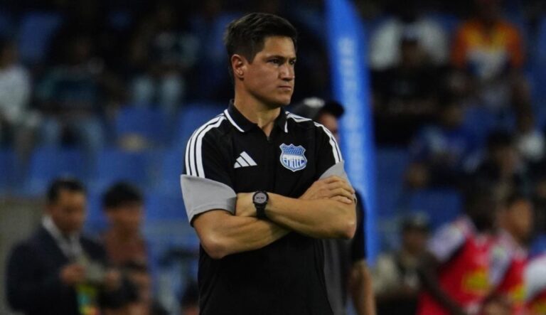 Ezequiel Medrán tras su debut en el banquillo de Emelec: “Hoy estuvimos a la altura… el triunfo merecido”