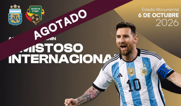 Locura por la despedida de Messi: se agotaron las entradas para el partido ante Benín