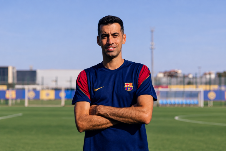 Busquets inicia su camino como entrenador en el FC Barcelona