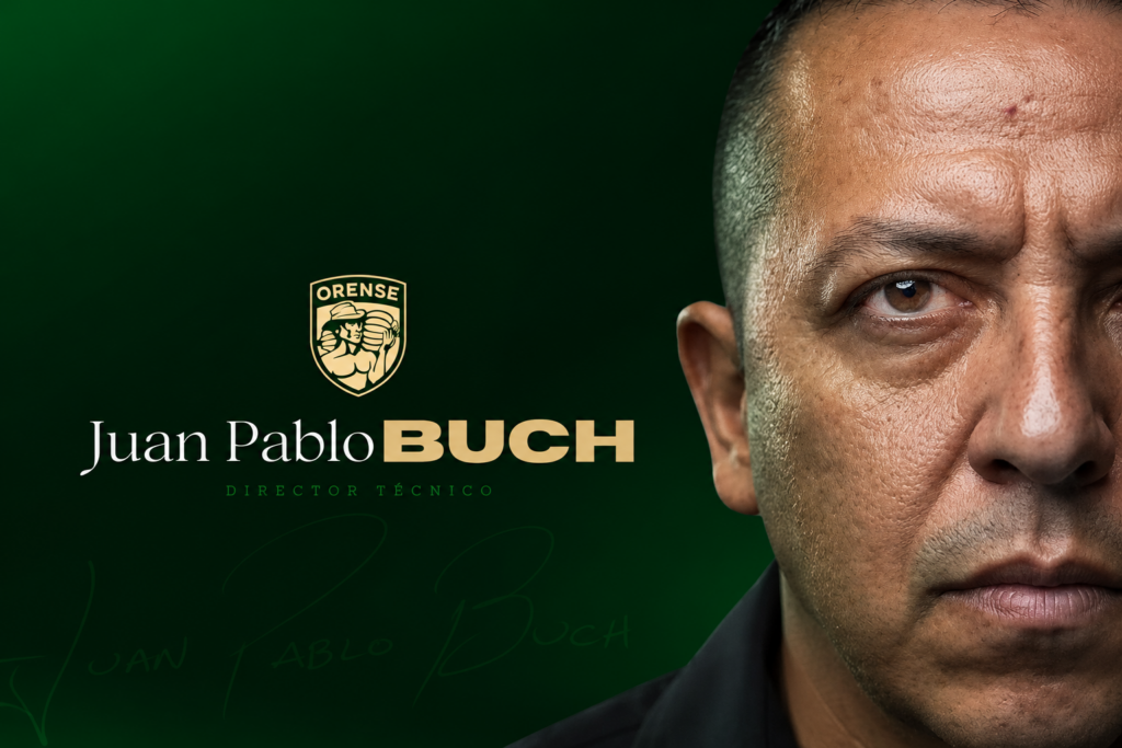 OFICIAL: Juan Pablo Buch es el nuevo entrenador de Orense