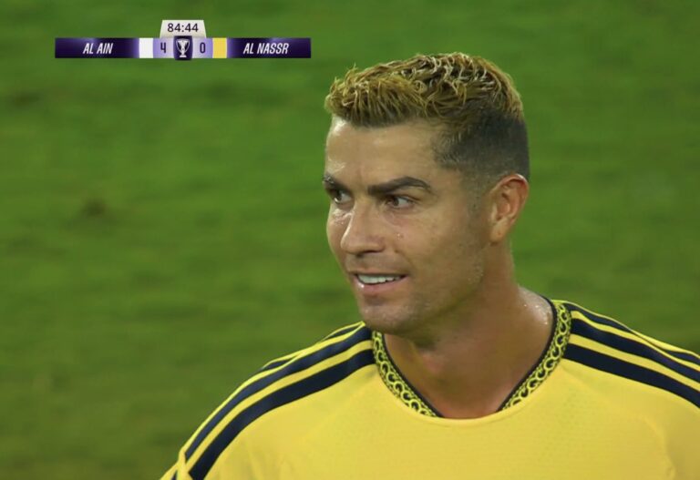 Cristiano Ronaldo sufrió una dura derrota con Al Nassr en el debut de la AFC Champions League
