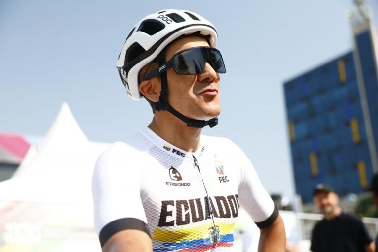 Richard Carapaz se baja del Mundial de Ciclismo 2026 por problemas salud