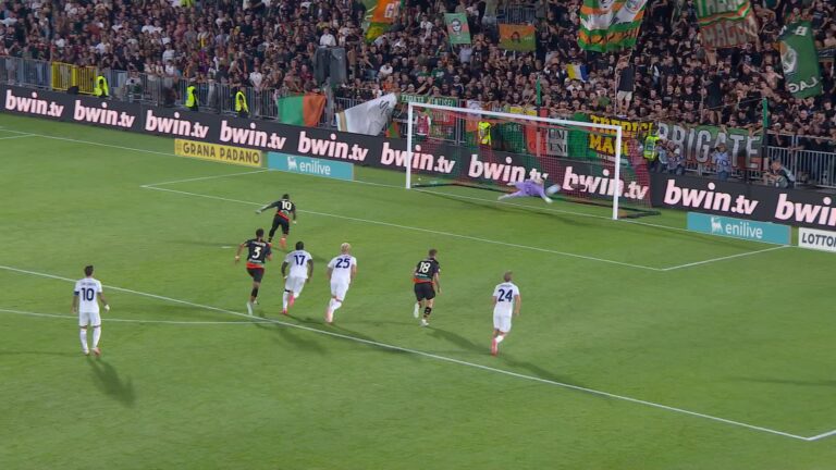 (VIDEO) John Yeboah falló un penal ante Lazio