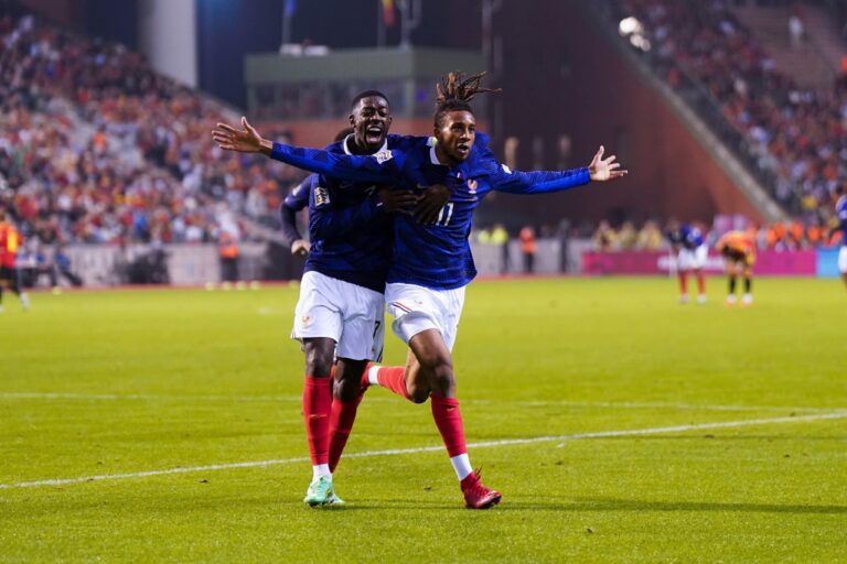 (VIDEO) OLISE AL RESCATE: Francia derrotó a Bélgica en la Nations League