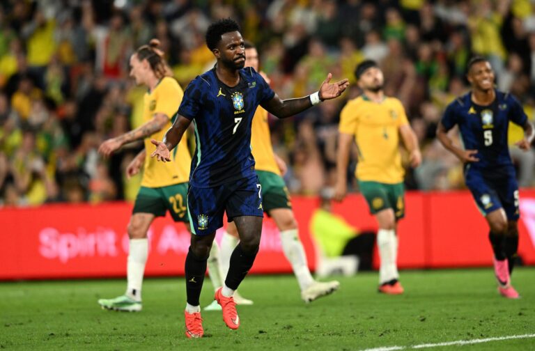 (VIDEO) Brasil reaccionó en Brisbane y venció 4-2 a Australia