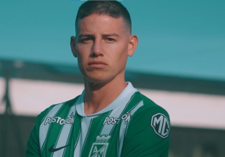 (VIDEO) ES OFICIAL: James Rodríguez es nuevo jugador de Atlético Nacional