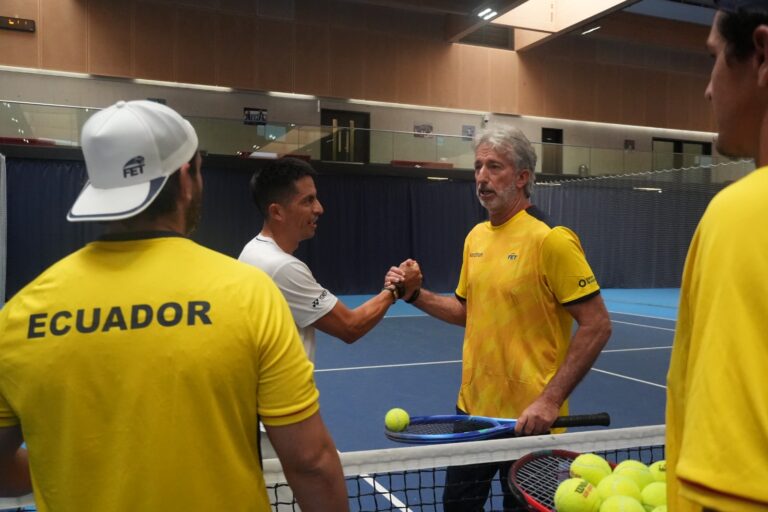 Copa Davis: Ecuador ya entrena en Londres y se prepara para el duelo clave ante Gran Bretaña