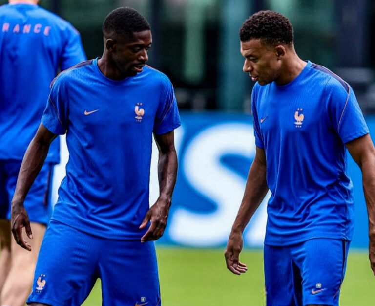 “Es un amigo”: Mbappé acabó con los rumores de tensión con Dembélé