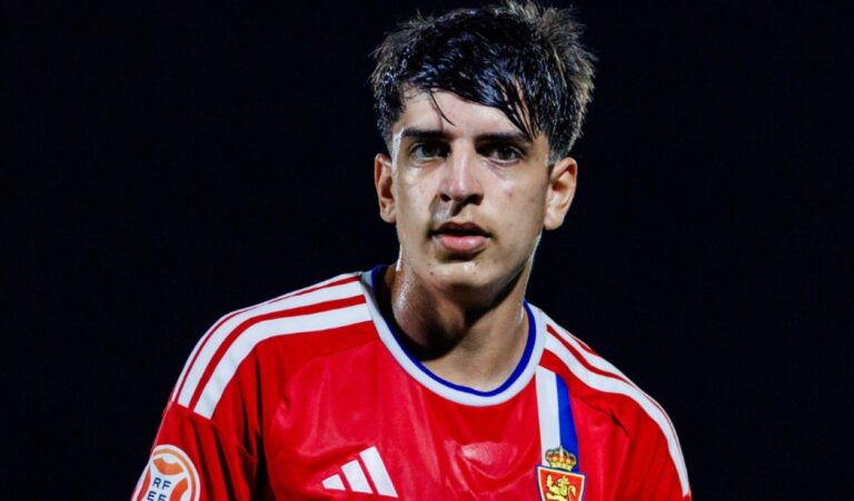 ¡DEBUT ECUATORIANO! Diego Monzón sumó minutos con el primer equipo del Real Zaragoza