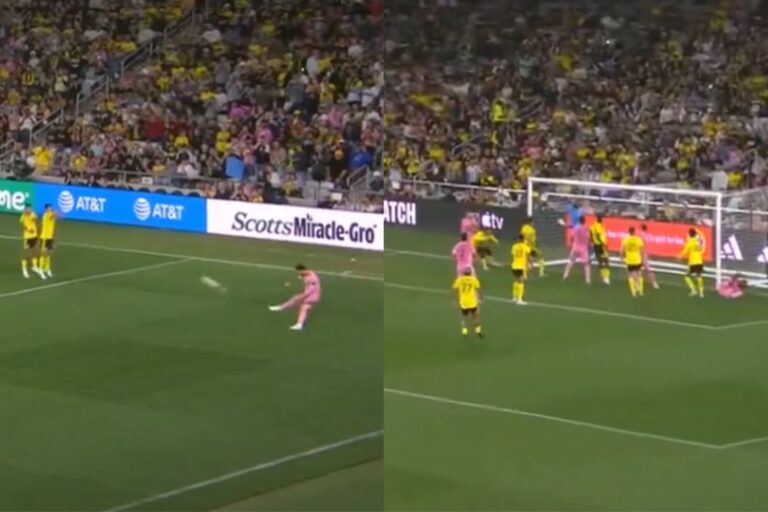 (VIDEO) Golazo de tiro libre de Messi en la MLS