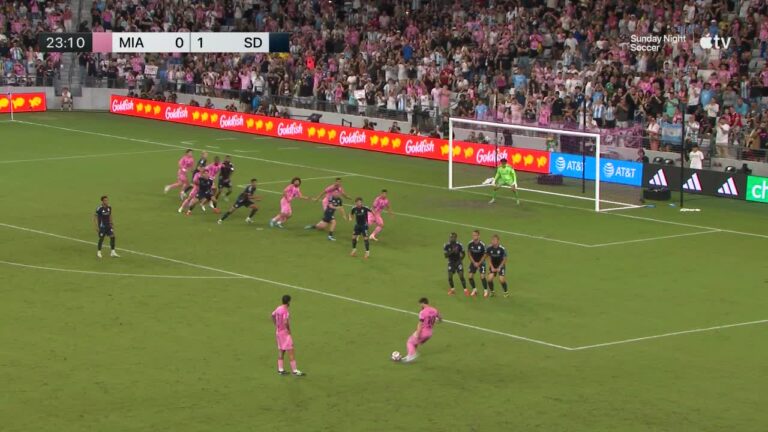 (VIDEO) ¡El GOAT no para! Un gol más de tiro libre de Messi