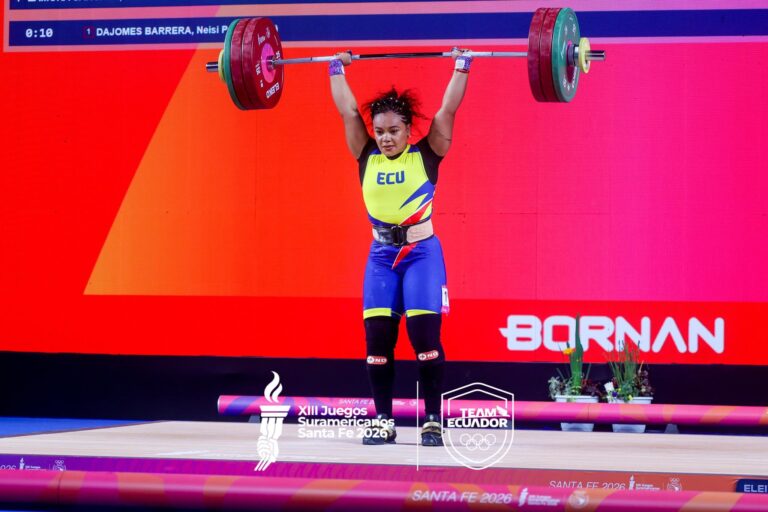 (VIDEO) Neisi Dajomes conquistó medalla de oro en los Juegos Suramericanos