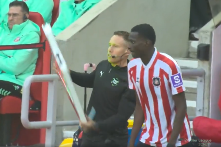 (VIDEO) ¡Debut ecuatoriano en la Premier! Juan Riquelme Angulo sumó sus primeros minutos con Sunderland