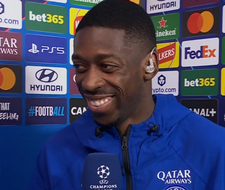 Dembélé respondió con humor tras el 4-2 del PSG al Manchester City: “Quizás pida más vacaciones”