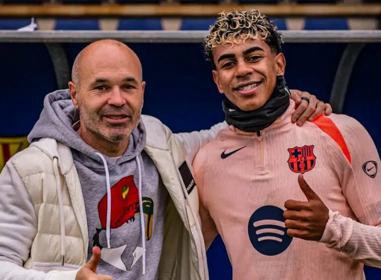 Andrés Iniesta sobre Lamine Yamal: “Lo que está haciendo no es normal”