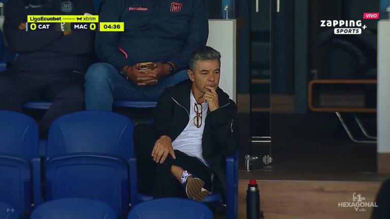 (VIDEO) Marcelo Gallardo, nuevamente en Chillo-Jijón: observa el U. Católica vs. Macará