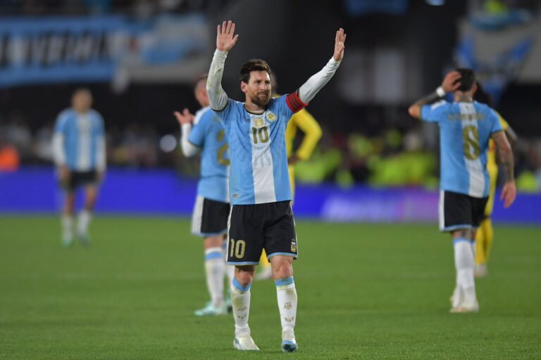 (VIDEO) EN LA DESPEDIDA DE MESSI: Argentina goleó a Benín en amistoso