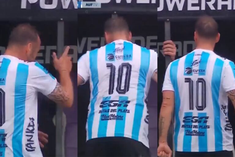 (VIDEO) ES VIRAL: Brahian Alemán, ex BSC y LDU, le pegó un cabezazo a un fierro del banco de suplentes