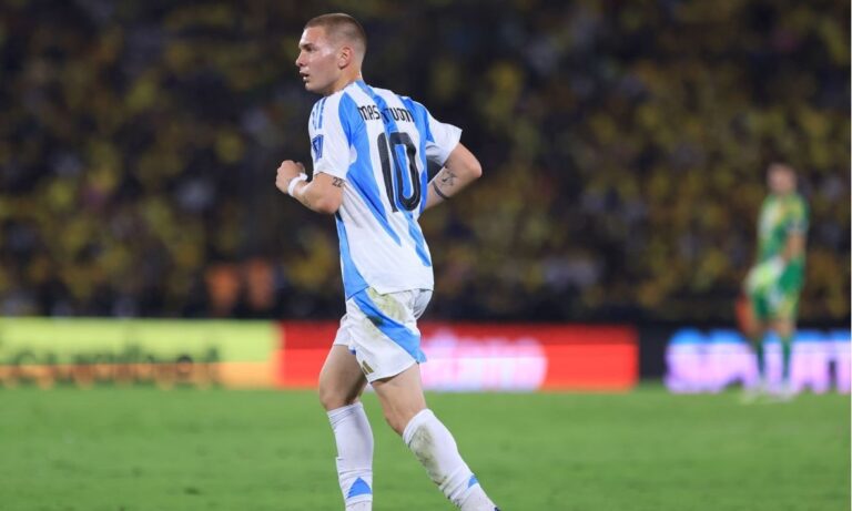 Mastantuono y la 10 de Argentina: “Yo juego al fútbol, no me preocupo por eso”